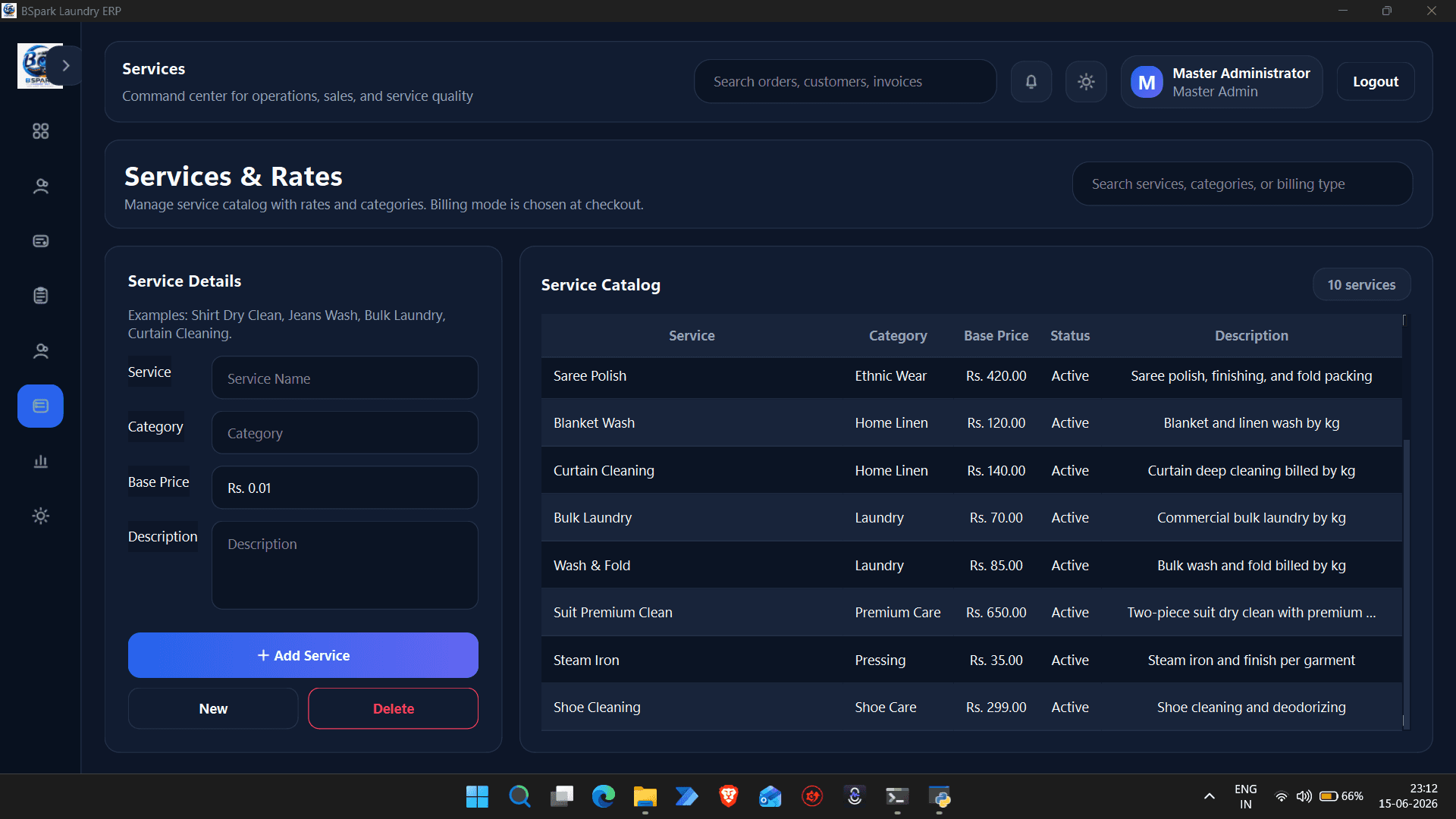 Invoice Service Platform – Multi-Outlet Support