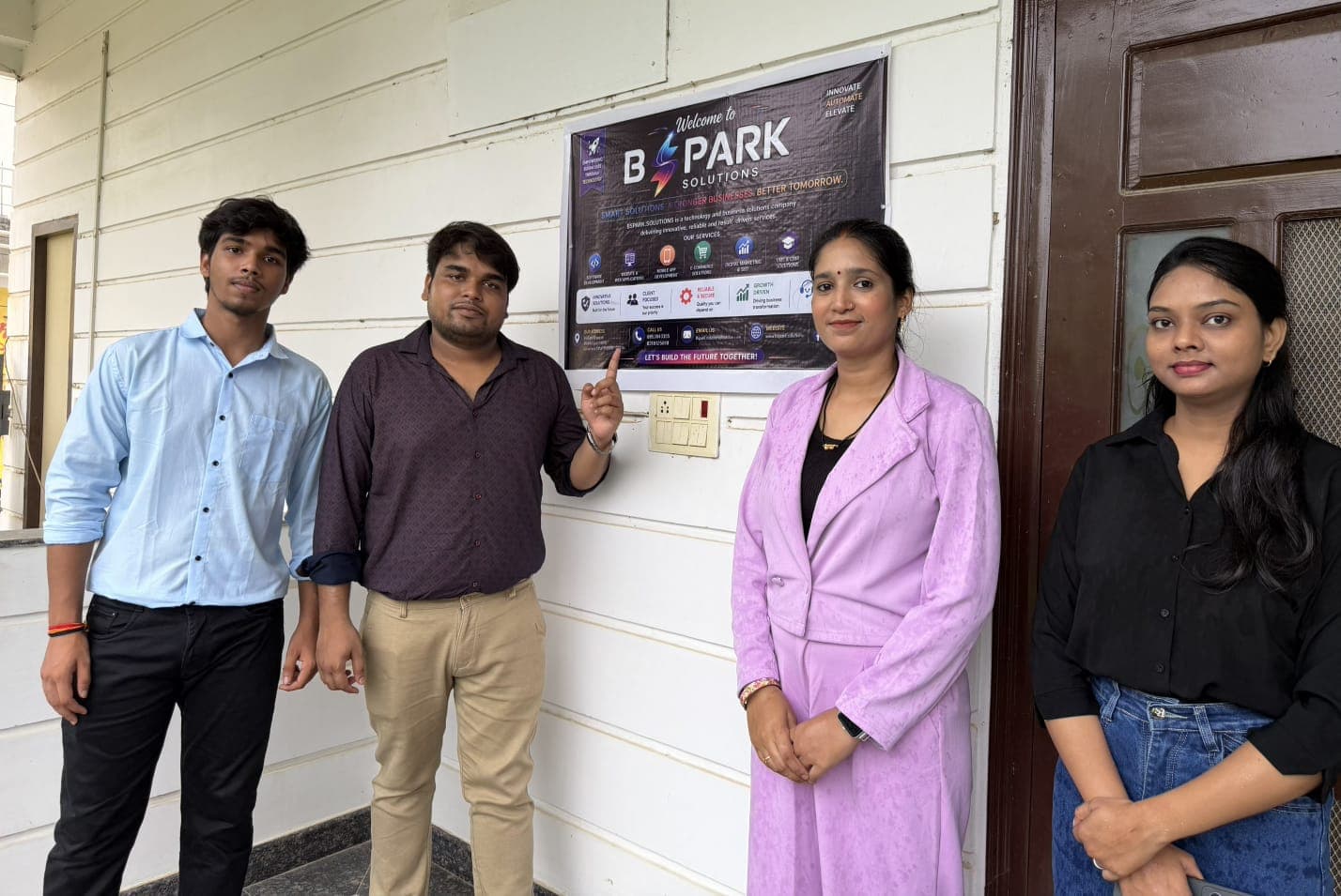 BSpark engineering team at work